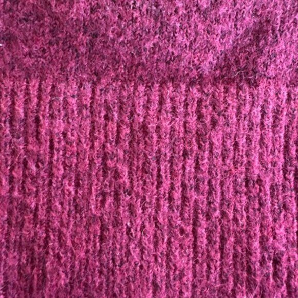Westbound Women Burgundy Black Heather Pullover Sweater XL Crew Neck NWOT - Picture 7 of 9